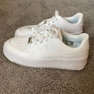 White Nike Air Force 1 - Women’s 8.5